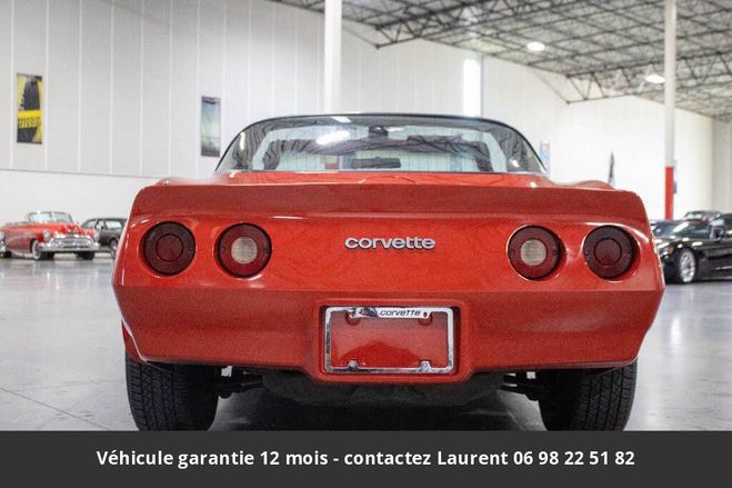 Chevrolet Corvette C3 side pipe l81 v8 1981 tout compris Rouge de 1981