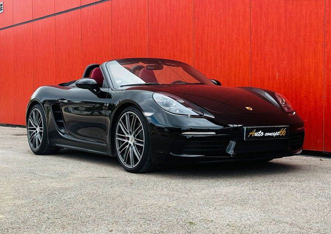 Porsche 718 BOXSTER S 2.5 350ch PDK Si�ges Baquets Noir de 2018