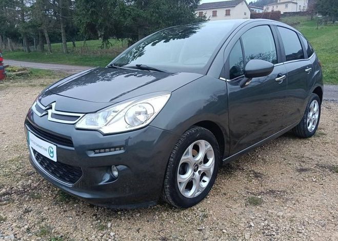 Citroen C3 II 1.2L 82 cv Exclusive 1�re Main R�vis� Gris de 2016