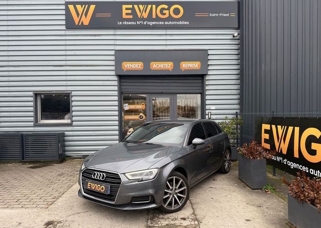 Audi A3 Sportback 1.5 tfsi 150ch design lux s-tr Gris de 2017