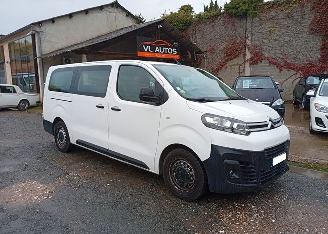 Citroen Jumpy XL 1.6 BHDI 115 cv 9 places Blanc de 2017