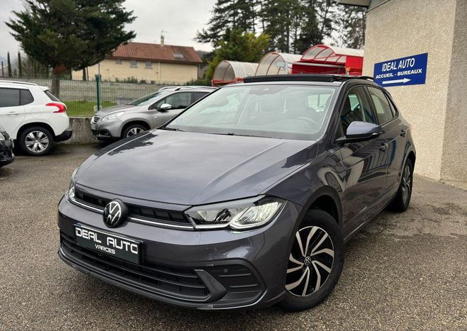 Volkswagen Polo 1.0 TSI 95ch Life DSG7 Toit ouvrant Gris de 2023