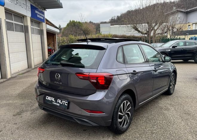 Volkswagen Polo 1.0 TSI 95ch Life DSG7 Toit ouvrant Gris de 2023