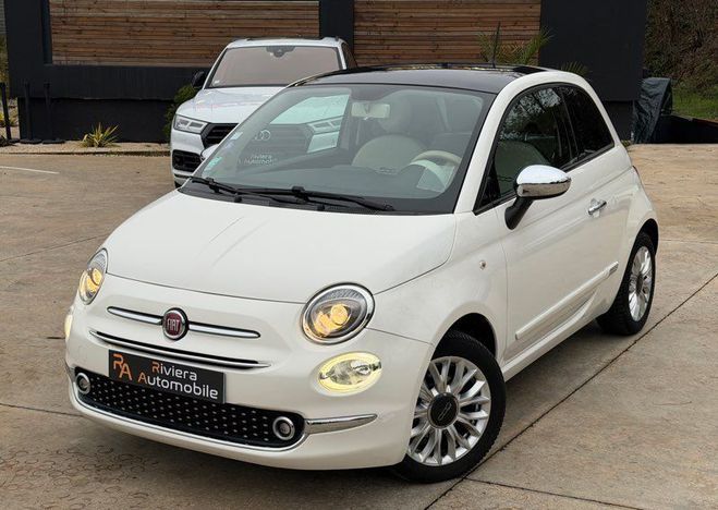 Fiat 500 Lounge Phase III 1.2i 69Cv S&S CityMode- Blanc de 2016