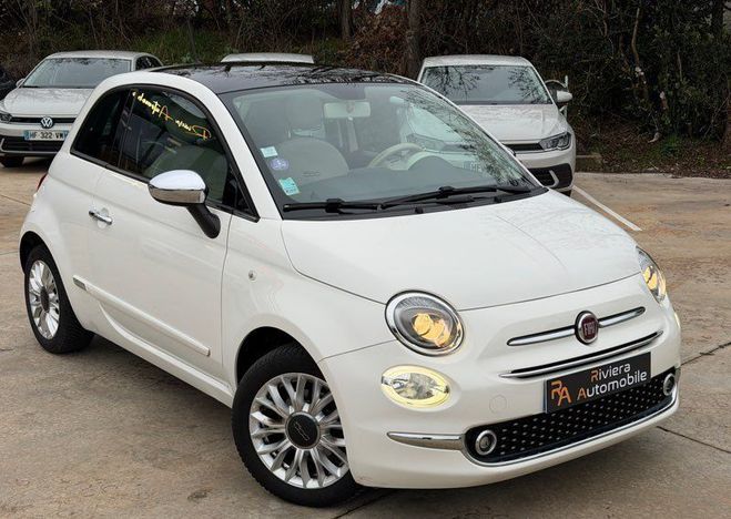 Fiat 500 Lounge Phase III 1.2i 69Cv S&S CityMode- Blanc de 2016