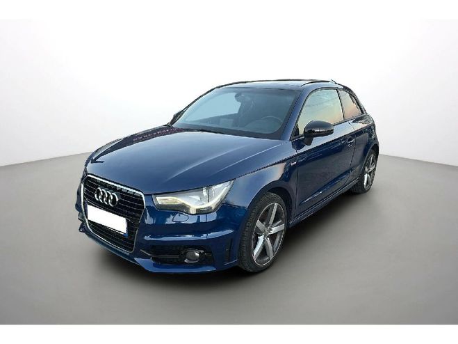Audi A1 1.4 TFSI 140 COD S line BVA Bleu de 2014