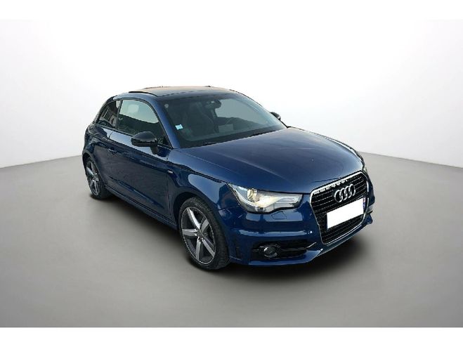 Audi A1 1.4 TFSI 140 COD S line BVA Bleu de 2014