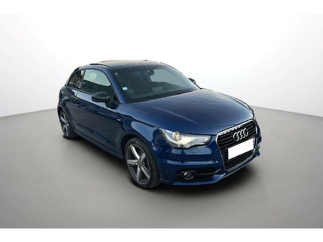 Audi A1 1.4 TFSI 140 COD S line BVA Bleu de 2014