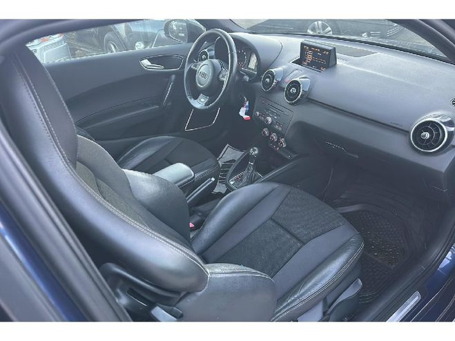 Audi A1 1.4 TFSI 140 COD S line BVA Bleu de 2014