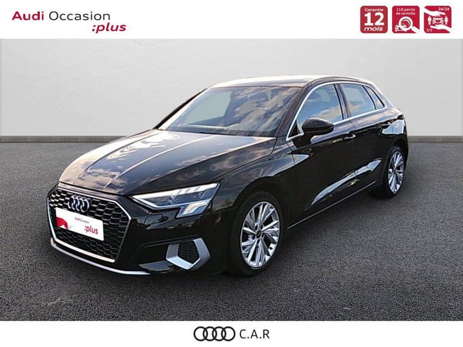 Audi A3 Sportback 35 TDI 150 S tronic 7 Design L Noir de 2022