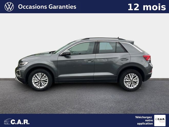 Volkswagen T Roc 1.0 TSI 110 Start/Stop BVM6 Life Gris de 2023