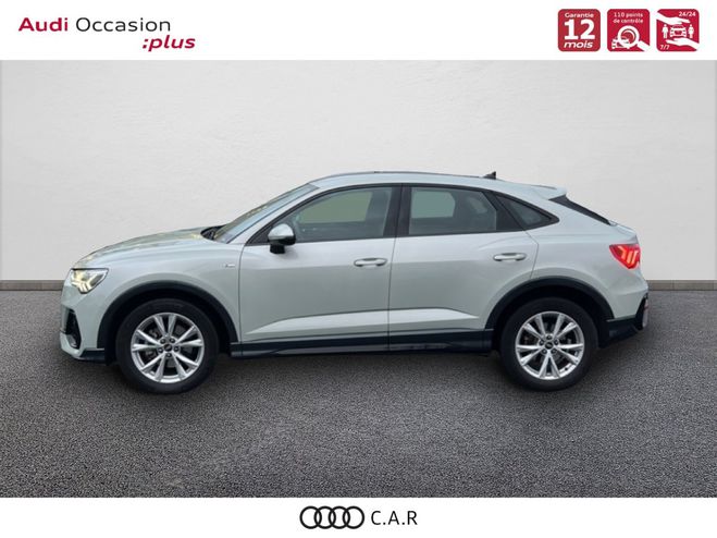 Audi Q3 Sportback 35 TDI 150 ch S tronic 7 S lin Gris de 2022