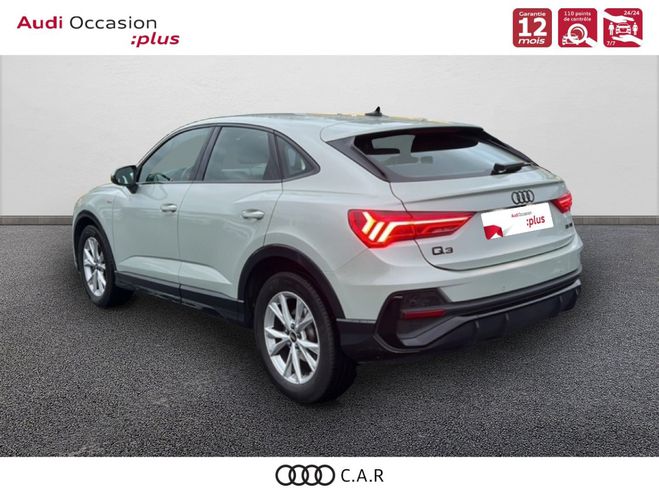 Audi Q3 Sportback 35 TDI 150 ch S tronic 7 S lin Gris de 2022