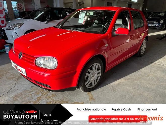 Volkswagen Golf 4 2.8 V6 204CV // 4-MOTION // INTERIEUR  Rouge de 1999