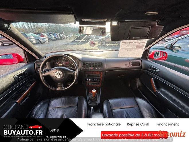 Volkswagen Golf 4 2.8 V6 204CV // 4-MOTION // INTERIEUR  Rouge de 1999