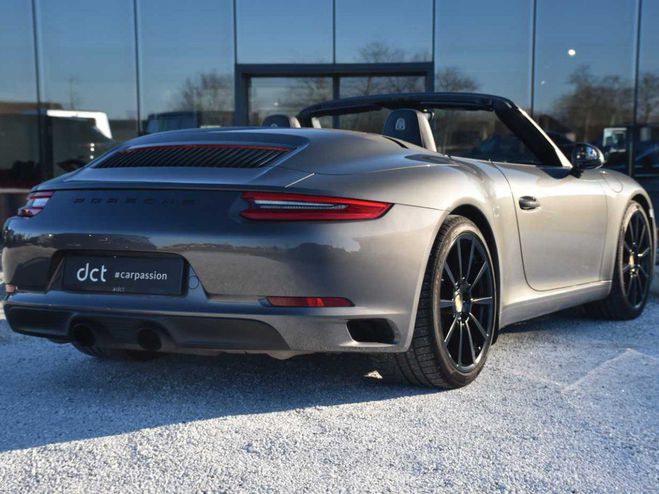 Porsche 911 991.2 Cabrio PDK Sport Exhaust Gris Agaat Grey de 