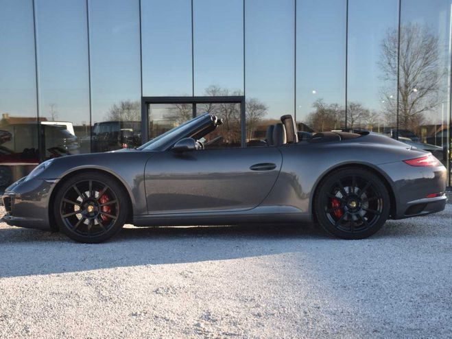 Porsche 911 991.2 Cabrio PDK Sport Exhaust Gris Agaat Grey de 