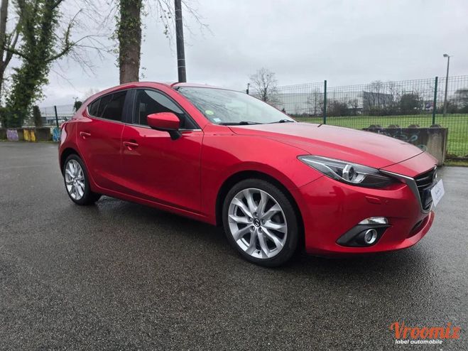 Mazda 3 2.2 SKYACTIV-D 150 DYNAMIQUE Rouge de 2014