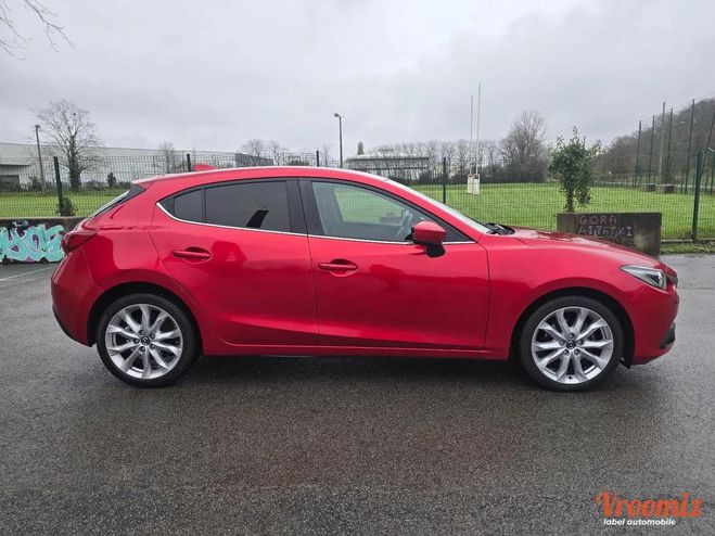 Mazda 3 2.2 SKYACTIV-D 150 DYNAMIQUE Rouge de 2014