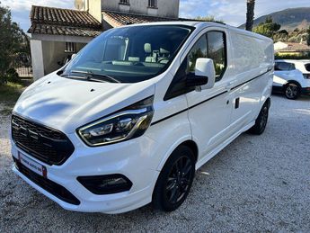  Voir d&eacute;tails -Ford Transit CUSTOM FG 290 L2H1 2.0 ECOBLUE 185 SPORT &agrave; Carros (06)