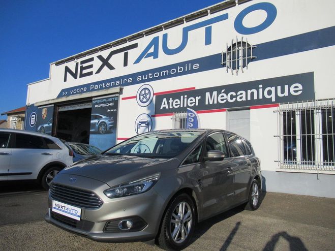 Ford S Max 2.0 TDCI 180CH STOP&START TITANIUM Gris Fonce de 2016