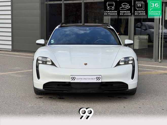 Porsche Taycan CrossTurismo 4S 571ch Sport Chrono Elect C9A - BLANC de 2021