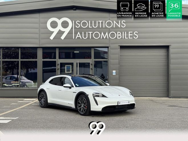 Porsche Taycan CrossTurismo 4S 571ch Sport Chrono Elect C9A - BLANC de 2021