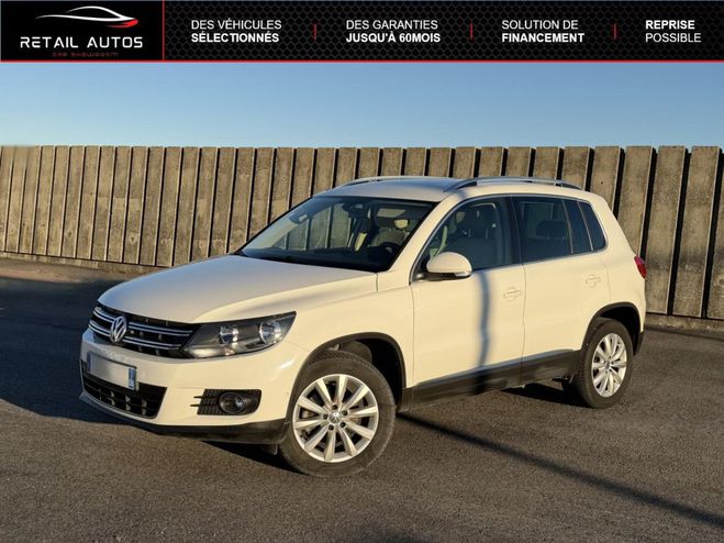 Volkswagen Tiguan 2.0 TDI 140ch BlueMotion Technology FAP  BLANC de 2013