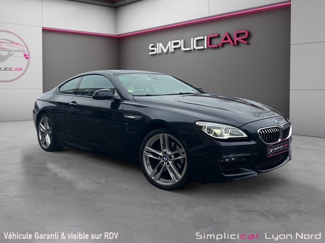 BMW Serie 6 COUPE F13 LCI 640d 313 ch M Sport A pack Noir de 2015