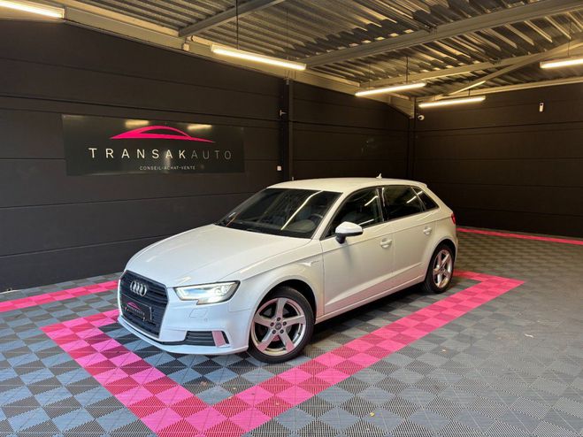 Audi A3 Sportback 1.4 TFSI 110 S tronic 7 Bi-car Blanc de 2018
