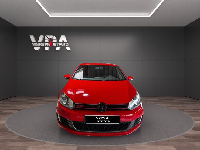 Volkswagen Golf GTI 2.0 TSI 211ch ?Toit Ouvrant, Radars  Rouge de 2012