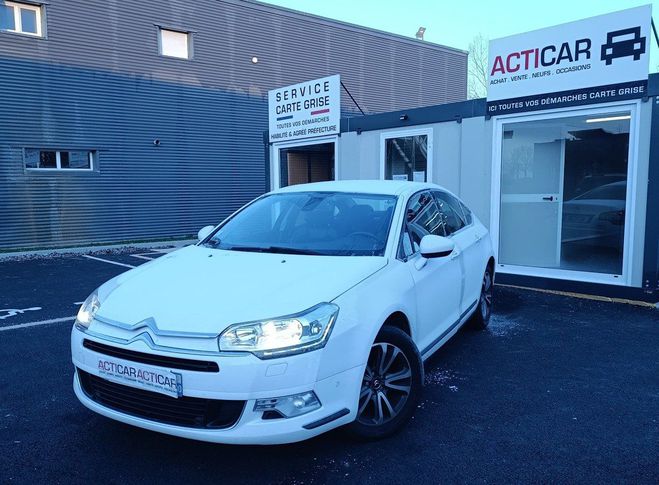 Citroen C5 II PHASE 2 HDI 150 EXCLUSIVE BV6 Blanc M�tallis� de 2016