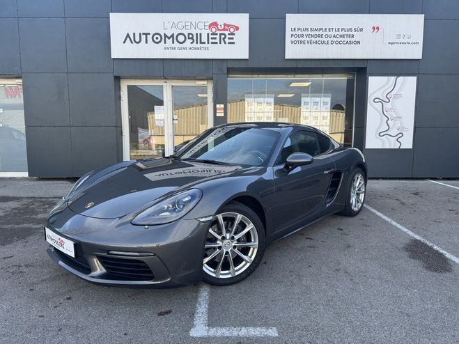 Porsche 718 Cayman 2.0l 300ch PDK PDLS Echap Sport Gris de 2019