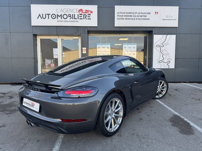 Porsche 718 Cayman 2.0l 300ch PDK PDLS Echap Sport Gris de 2019