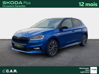  Voir d&eacute;tails -Skoda Fabia 1.0 TSI 95 ch BVM5 Monte-Carlo &agrave; Bayonne (64)