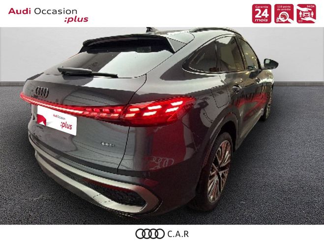 Audi Q5 Sportback TFSI 204 ch Hybride S tronic 7 Gris de 