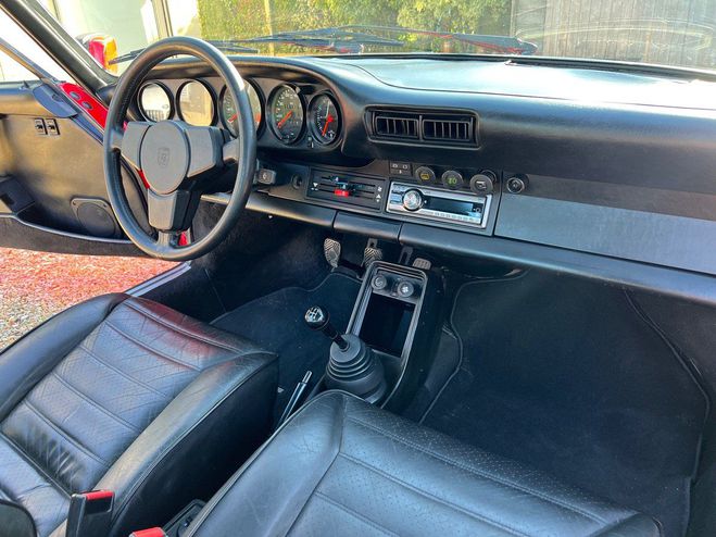 Porsche 911 3,2 bt meca etat colletion rare Rouge de 1983