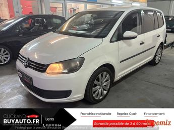  Voir d&eacute;tails -Volkswagen Touran 1.6 TDI 90 CHV TRENDLINE 7 PLACES // CAR &agrave; Harnes (62)