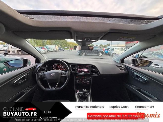 Seat Leon 1.5TSI 150CV FR // TOIT OUVRANT / ANDROI Noir de 2019