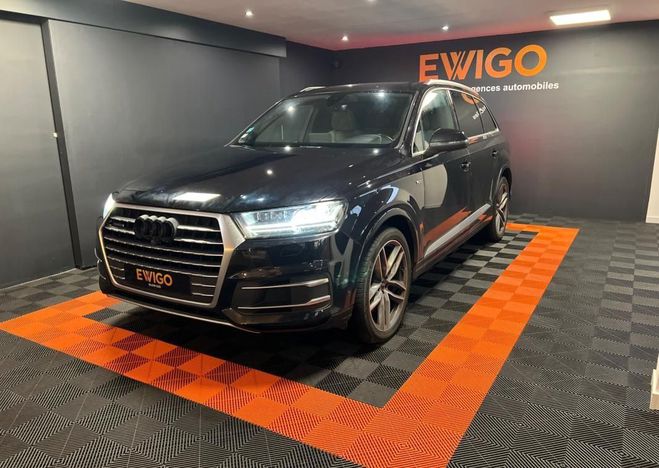Audi Q7 3.0 TDI 270 CLEAN-DIESEL AMBITION LUXE Q Noir de 2017