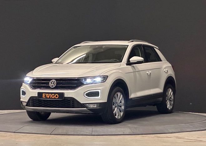 Volkswagen T Roc 1.5 tsi 150ch carat Blanc de 2019