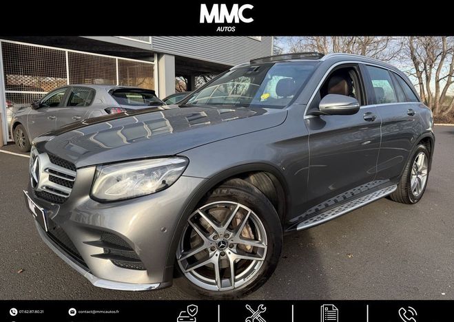 Mercedes GLC Classe 350D 258 ch Pack AMG 9G-Tronic -C Gris de 2017
