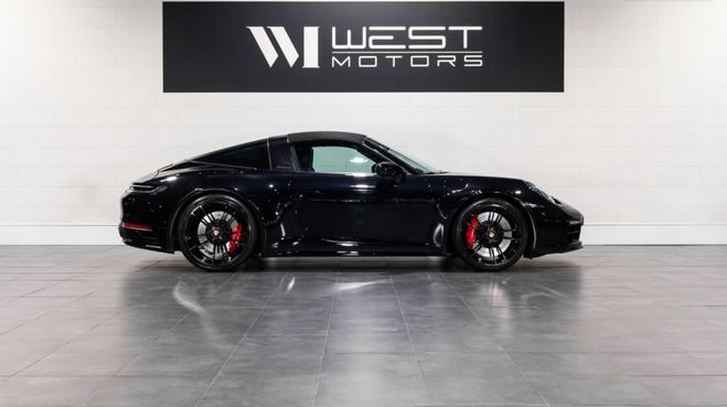 Porsche 911 TYPE 992 TARGA 4 GTS 3.0 480 IMMAT Franc Noir de 2022