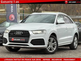  Voir d&eacute;tails -Audi Q3 2.0 TDI 184ch S line quattro S tronic 7 &agrave; Nice (06)
