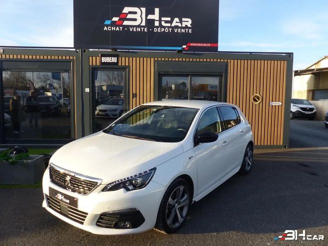 Peugeot 308 1.5 BLUEHDI 130ch GT EAT8 START-STOP Blanc de 2021