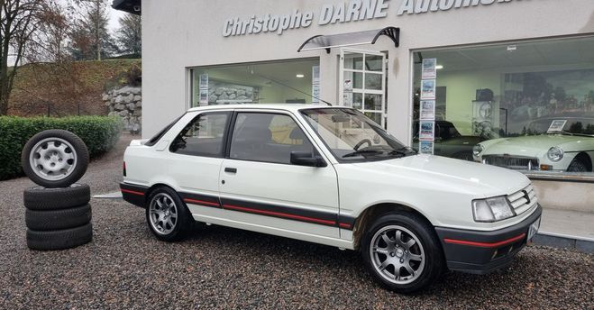 Peugeot 309 Gti 130 79850 km Blanc de 1991