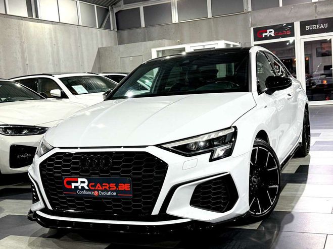 Audi A3 30 TFSI S line Shadow Look 1e Main Etat  Blanc M�tallis� de 