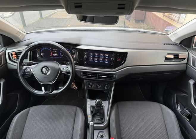 Volkswagen Polo 1.0 tsi 95ch confortline virtual cockpit Blanc de 2018