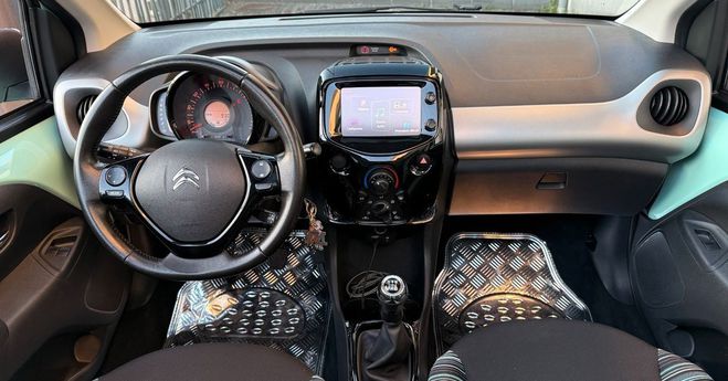 Citroen C1 1.2 cabriolet 82 ch airscape shine Vert de 2017