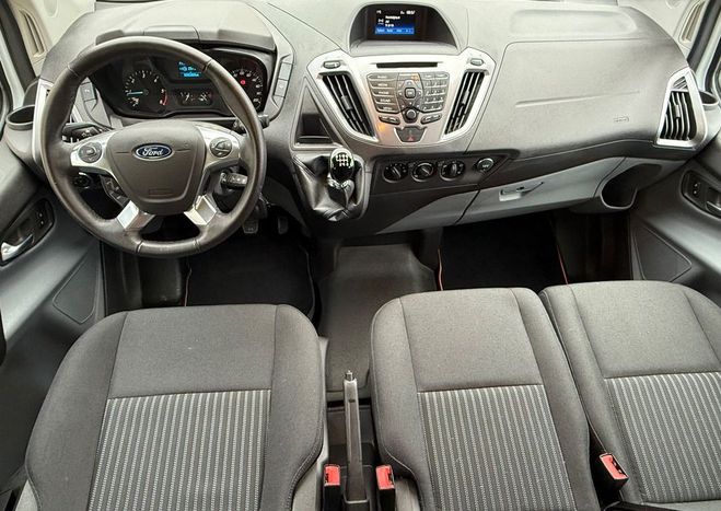 Ford Custom transit 130cv ecoblue minibus 9 places r Blanc de 2017